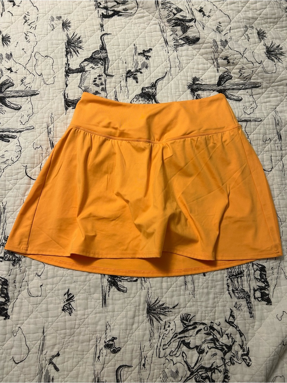 all in motion Yellow-Orange Athletic Skort